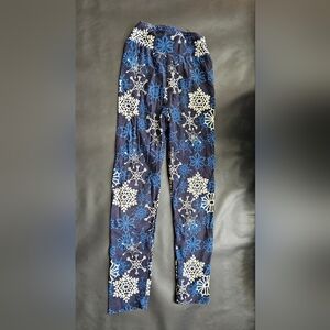 Snowflake leggings s/m